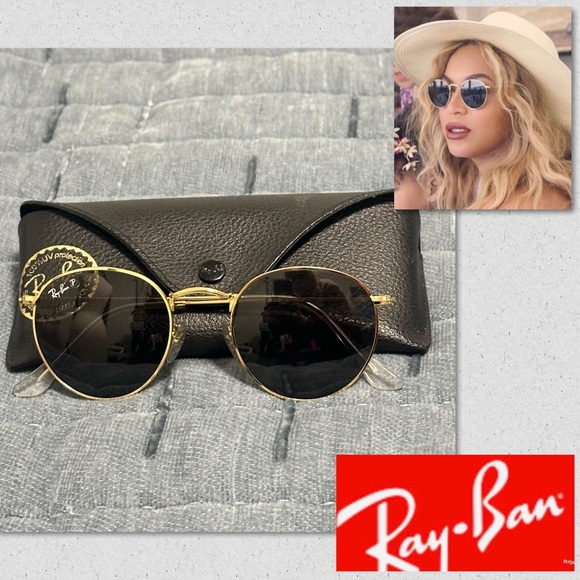 Ray-Ban Round Metal Sunglasses - Picture 1 of 16